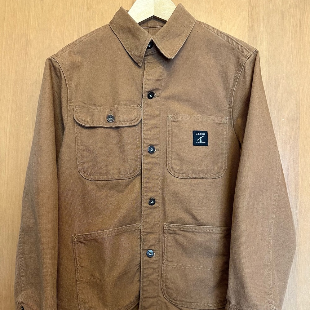 LC King Brown Duck Chore Coat